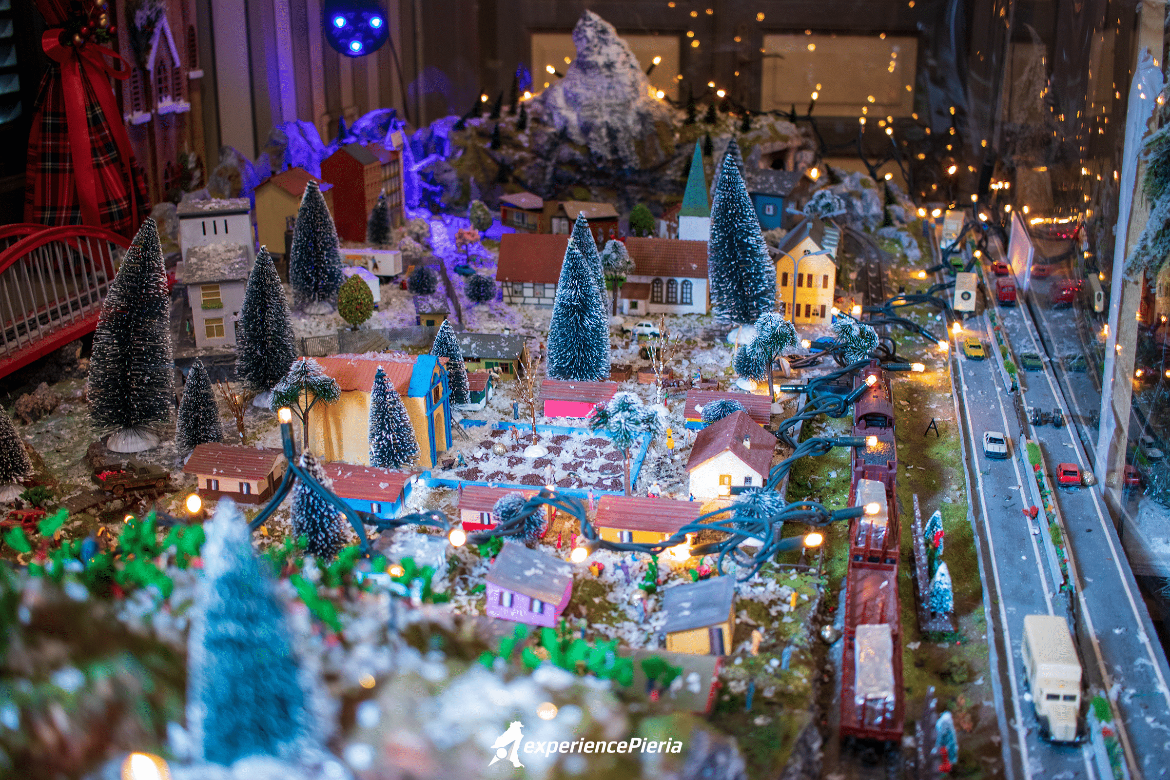 Christmas 3D modeling in Christmas museum Katerini Pieria