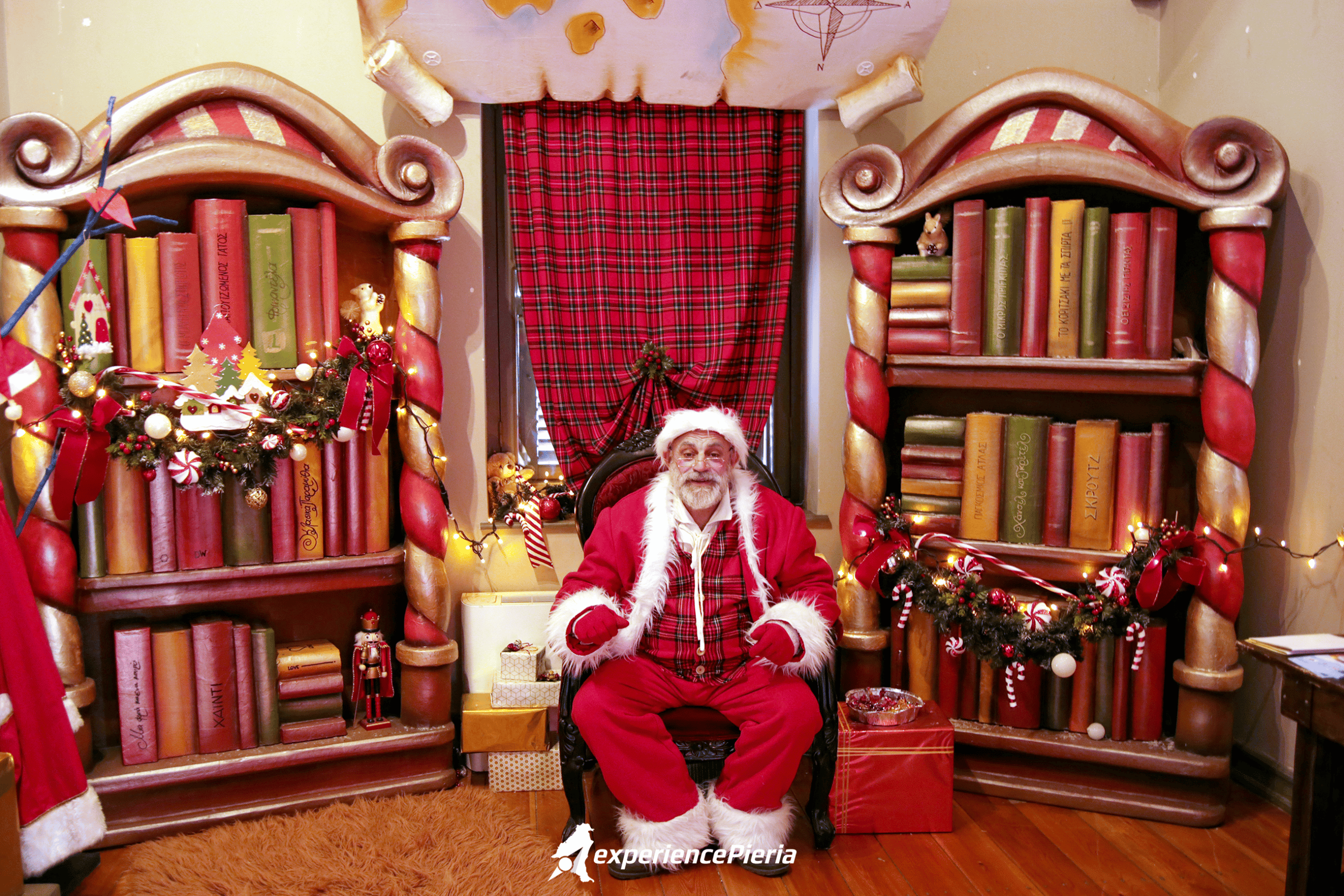 Santa Claus at the Christmas museum