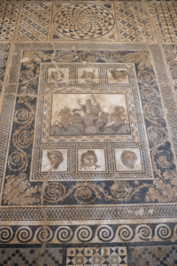 Dionysus mosaic, Dion