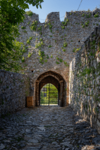 Platamon Castle entrance