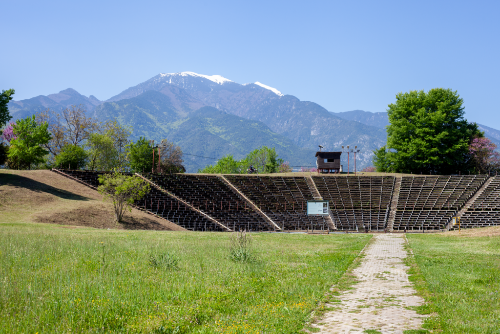 Archaeological Park Dion - The Hellenistic theater