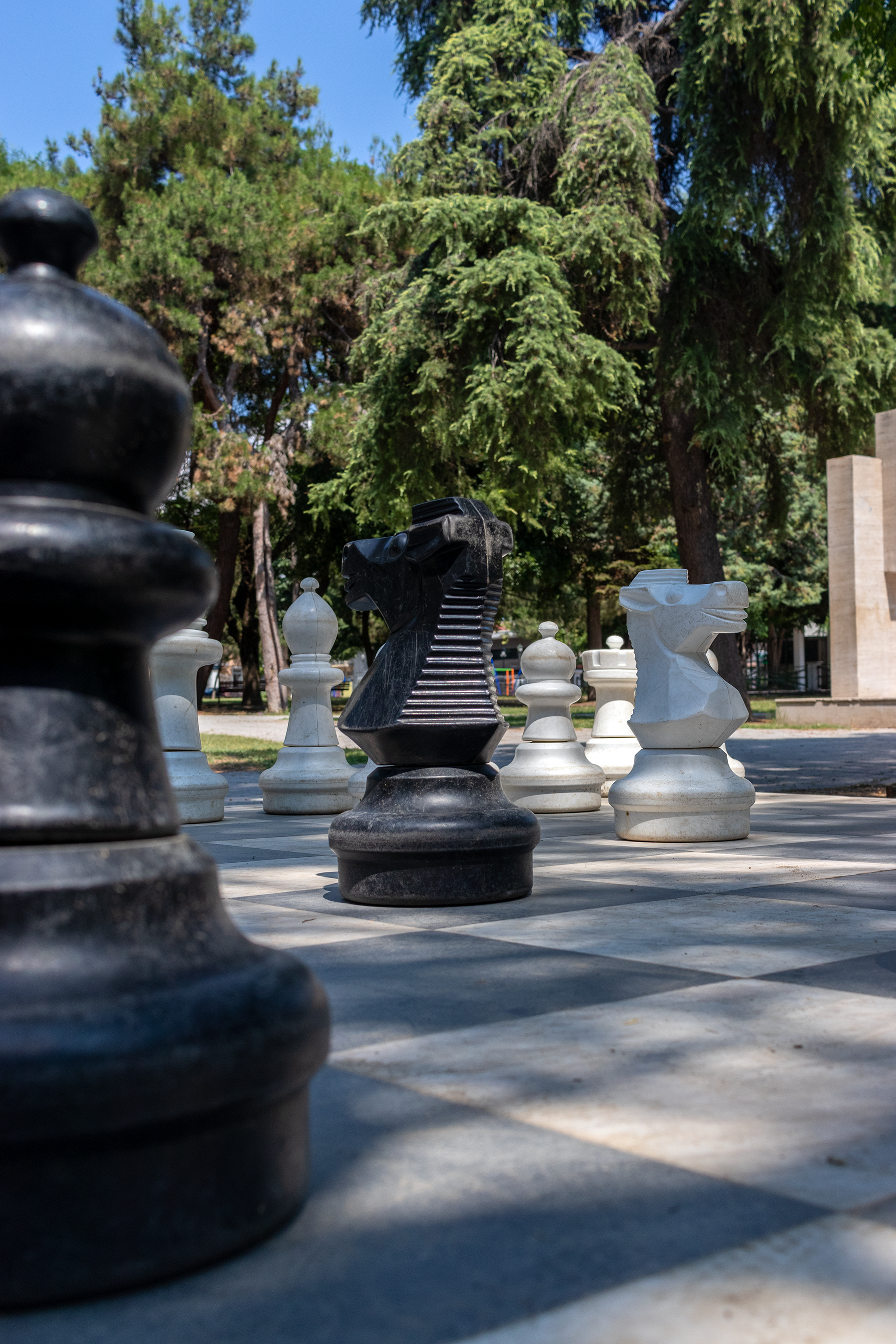 Katerini Municipal Park - 3D Chess Board
