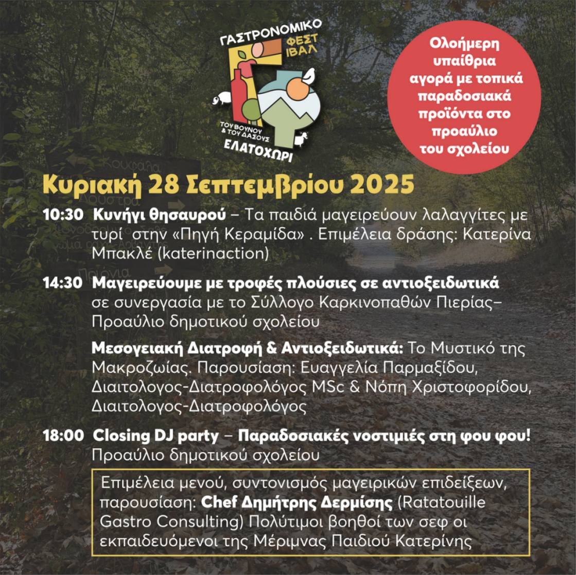 Program Day 2 Gastronomy Festival