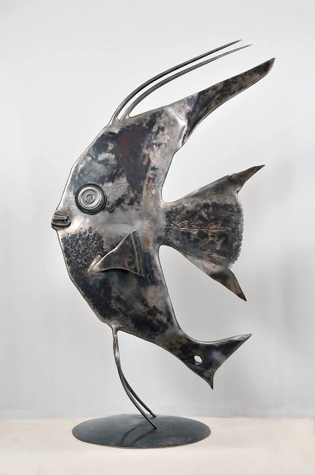 Fish sculpture