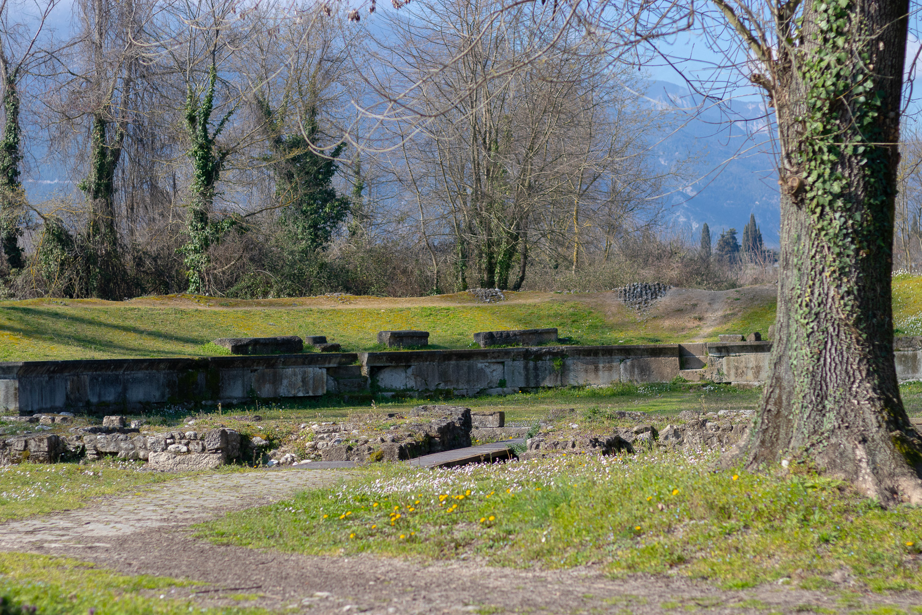 Roman Theatre of Dion, Pieria, Greece