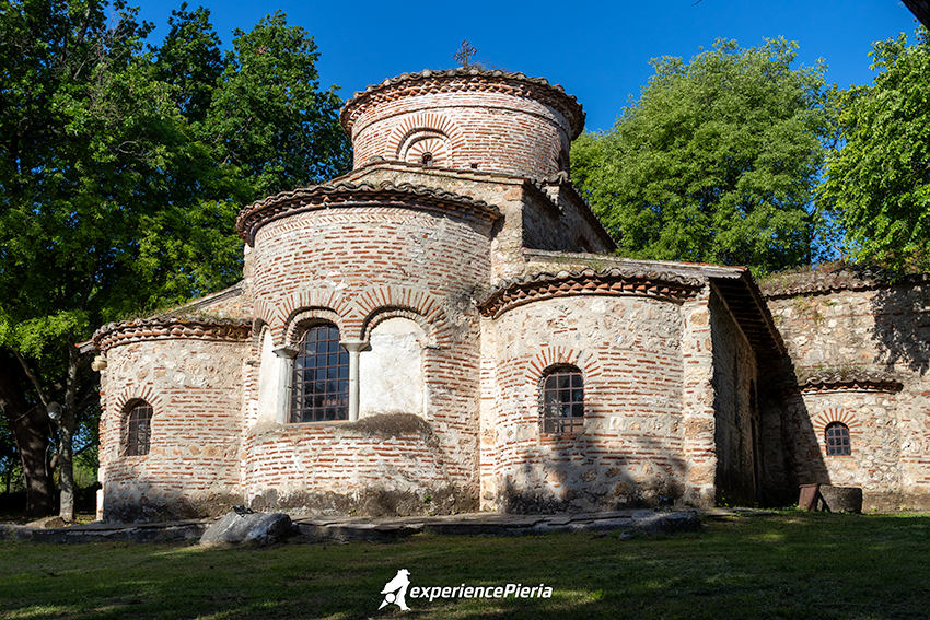 Byzantine Church of Panagia Kontariotissa, Pieria, Greece