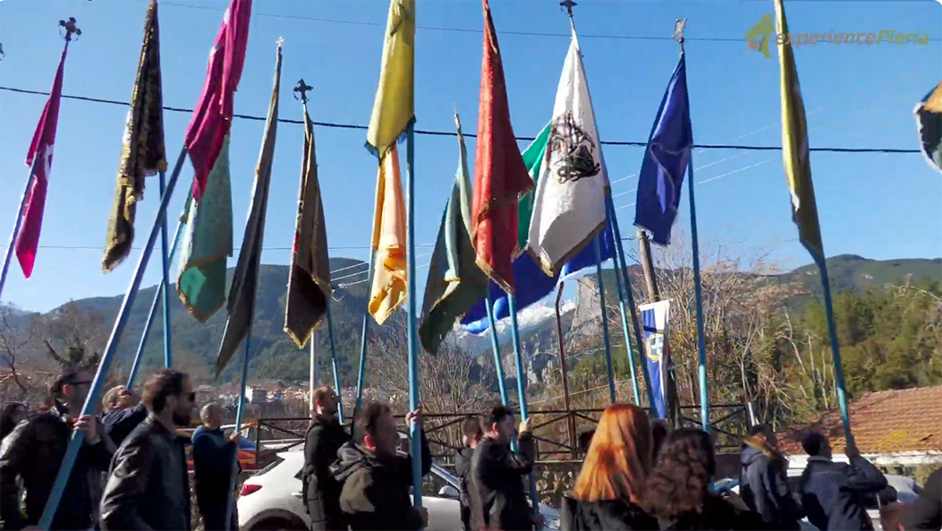 Sichna Epiphany tradition in Litochoro, Pieria, Mount Olympus