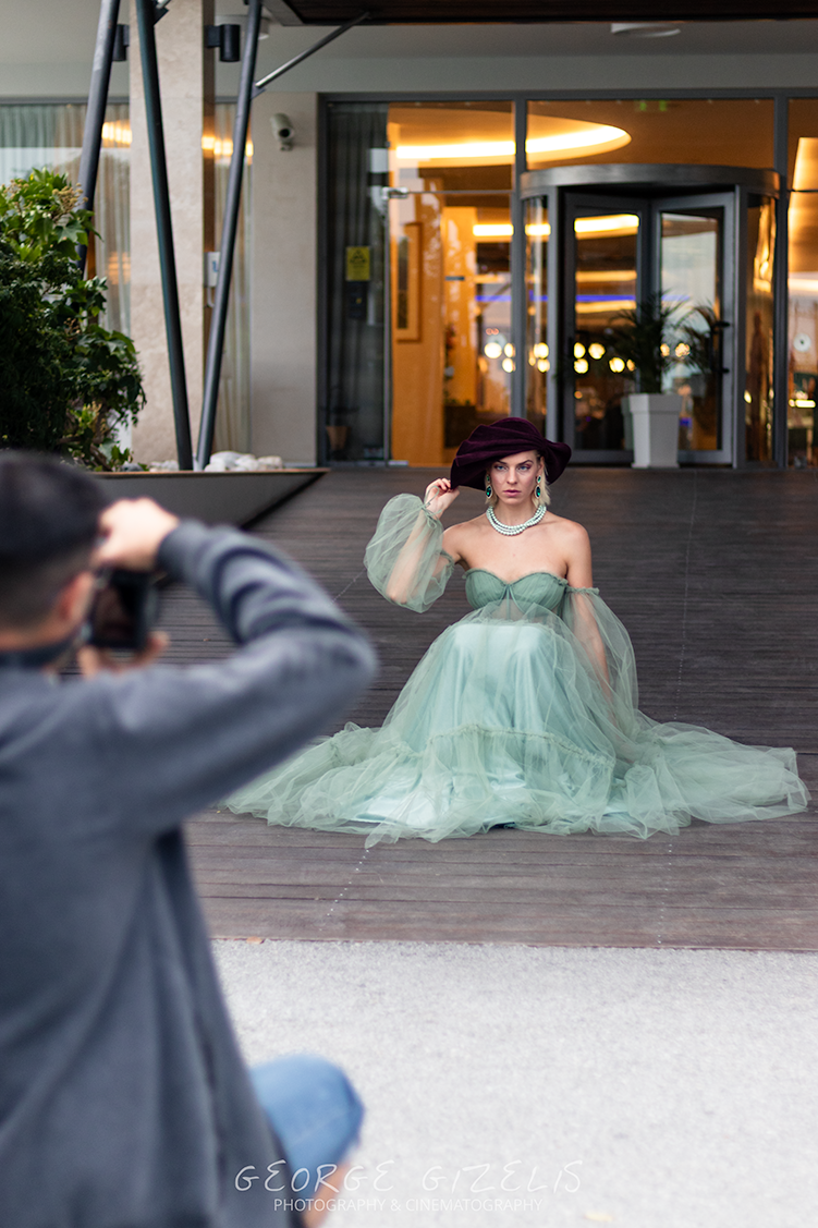 Behind the Scenes at Poseidon Palace — OLYMPUS TFP Festival Behind the scenes of a fashion photography session at Poseidon Palace during the OLYMPUS TFP FESTIVAL